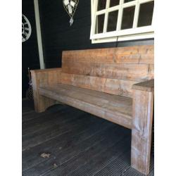 Steigerhouten tuinbank 210 cm breed