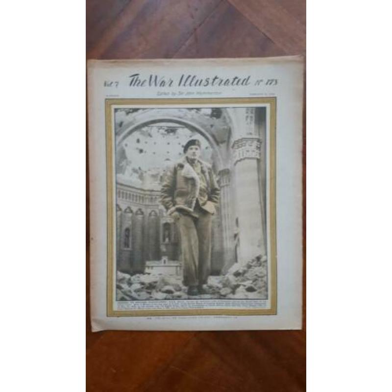 Magazine The War Illustrated WOII 1944 13x Zeeland Nijmegen