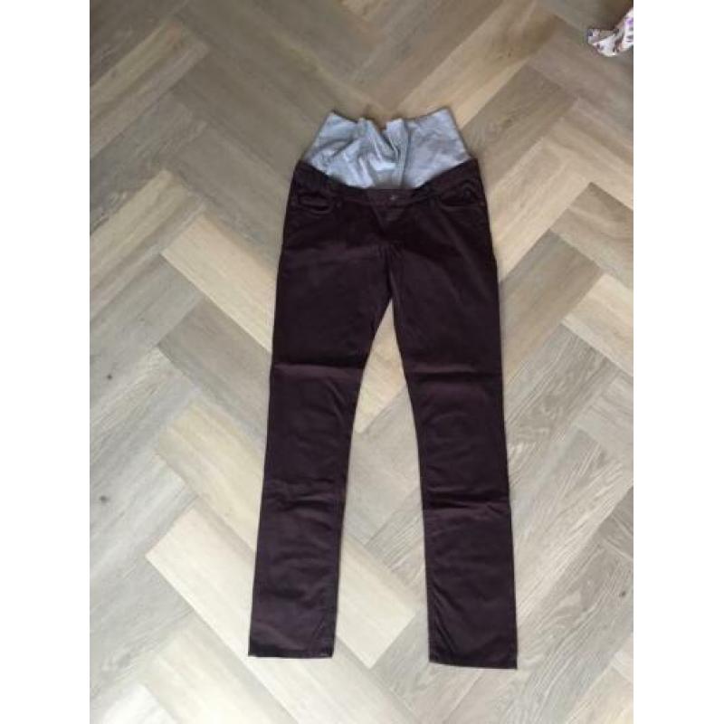 Aubergine Espirit positiebroek