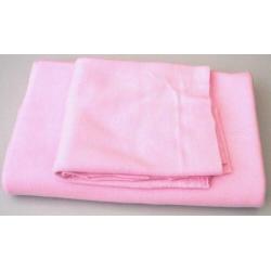 Nieuw : 4 coupons roze fleece