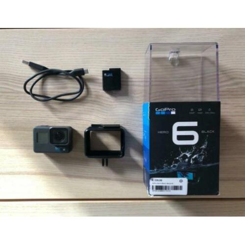 Gopro Hero 6 Black 4K - In goede staat!