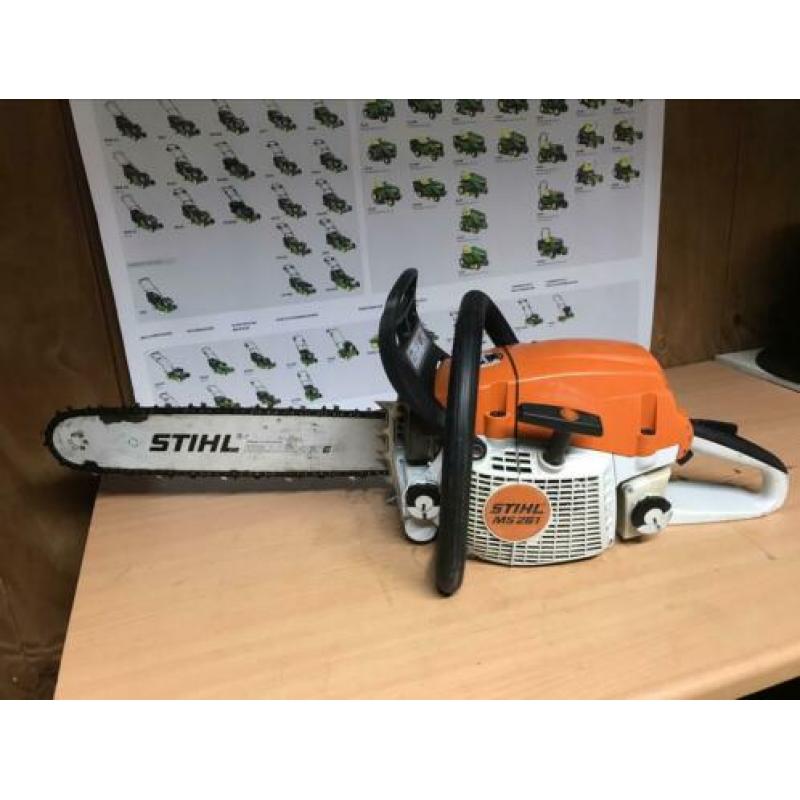 Stihl ms 261 m tronic kettingzaag