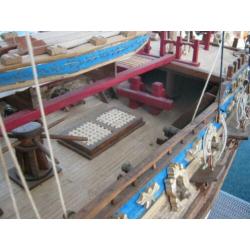 Scheepsmodel-Modelschip. HMY ROYAL CAROLINE.