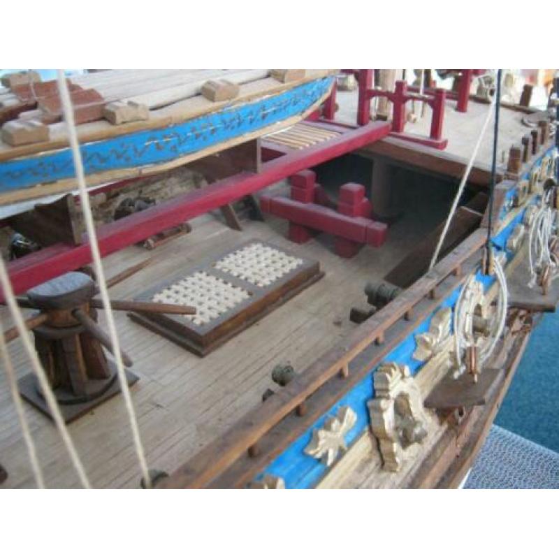 Scheepsmodel-Modelschip. HMY ROYAL CAROLINE.