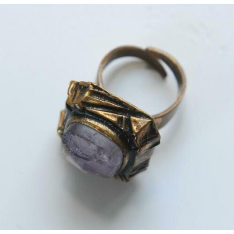 Pentti Sarpaneva ring met amethist - Finland