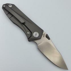 Custom Titanium D2 Staal Collector Item Heren zakmes