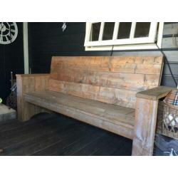 Steigerhouten tuinbank 210 cm breed