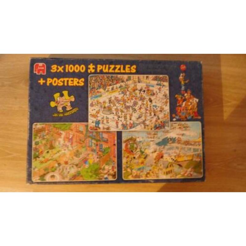 Te koop of ruilen Jan van Haasteren en King puzzels