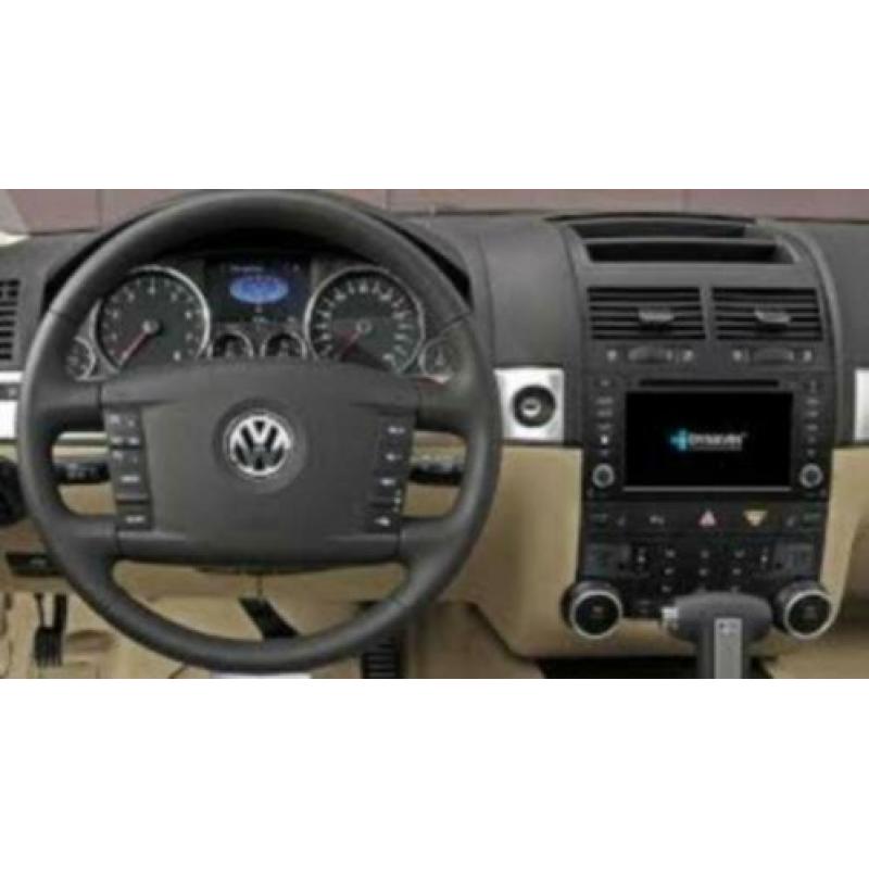 Navigatie vw touareg 2004 dvd parrot carkit carplay usb tmc