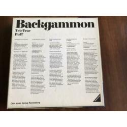 Backgammon van Ravensburger.