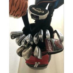 Complete set (met o.a Titleist AP2’s en 3x SM6 Vokey wedges)
