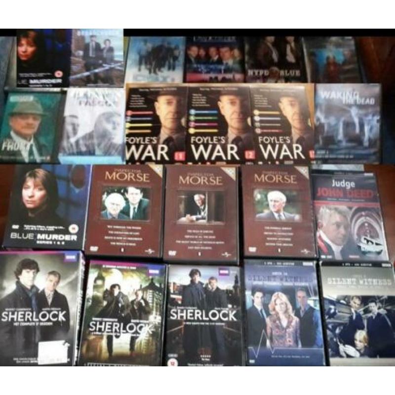 35x Waking the Dead,Sherlock,Lewis, Morse, Spooks,Cracker, F