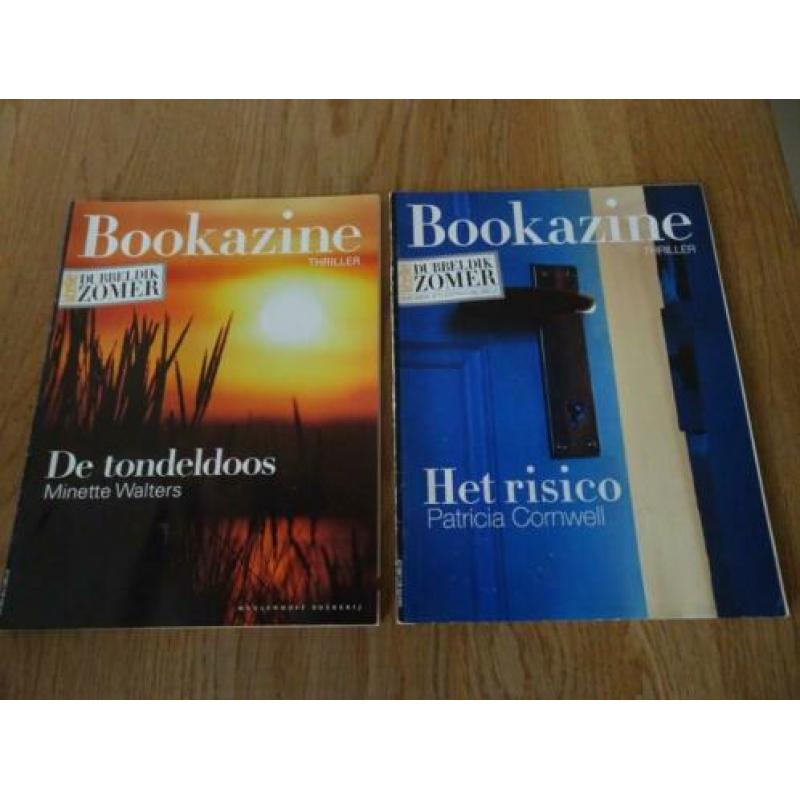 2 x Libelle Bookazine Thriller - Het risico en de Tondeldoos