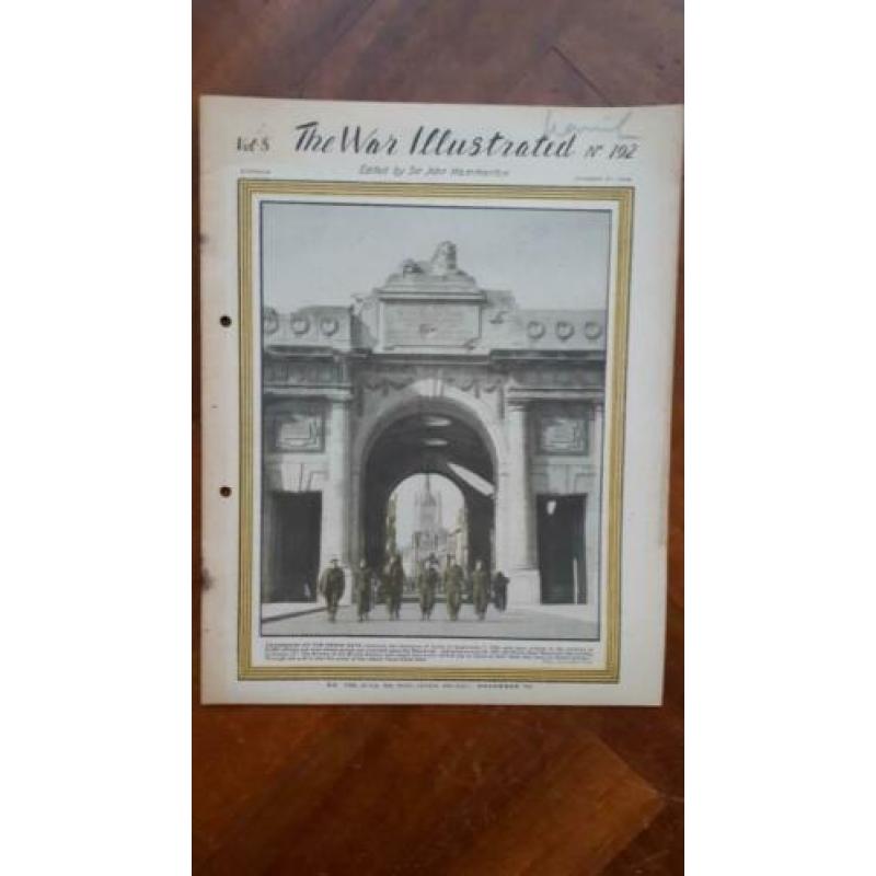 Magazine The War Illustrated WOII 1944 13x Zeeland Nijmegen