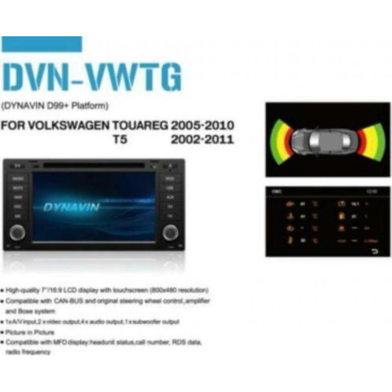 Navigatie vw touareg 2004 dvd parrot carkit carplay usb tmc