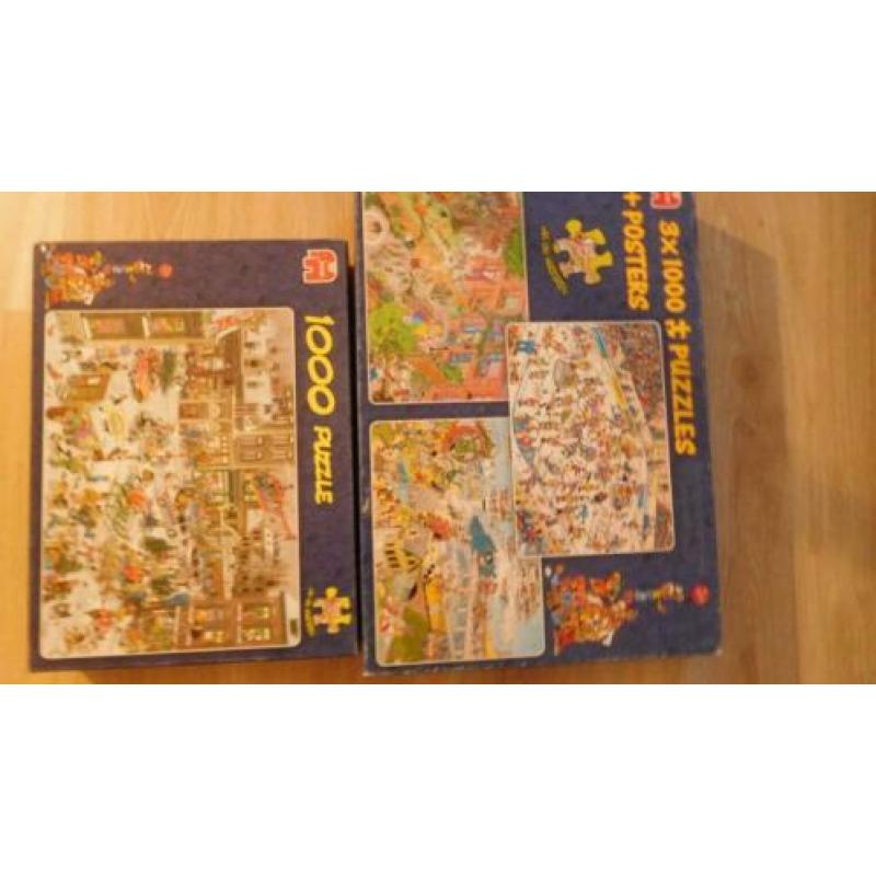 Te koop of ruilen Jan van Haasteren en King puzzels