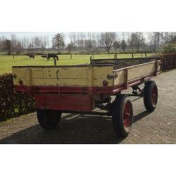 Platte wagen