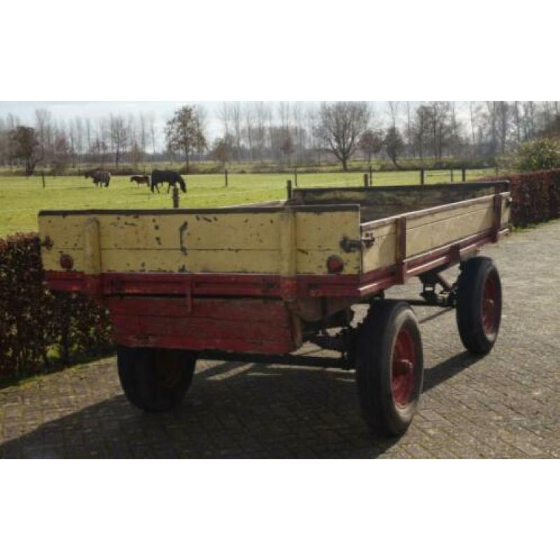 Platte wagen