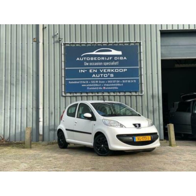 Peugeot 107 1.0-12V XR Wit 2008 Airco Elektr 5-drs APK NAP!
