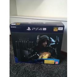 Sony PS4 PRO, incl 4 games