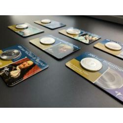 Coincard zilver 7x