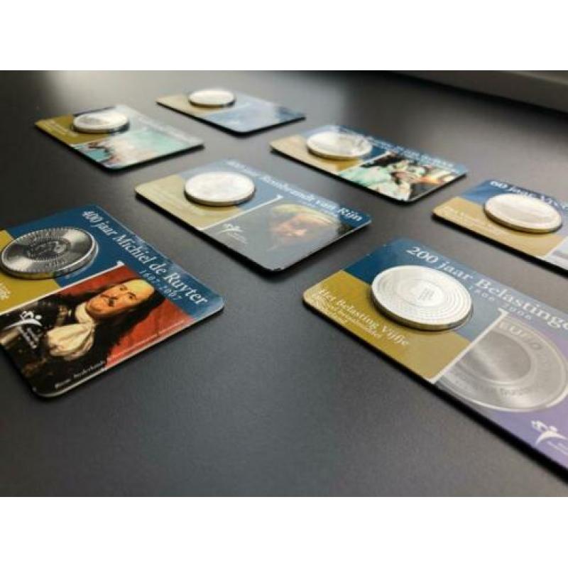 Coincard zilver 7x