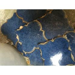 Mooie blauwe tegeltjes jaren 50/60