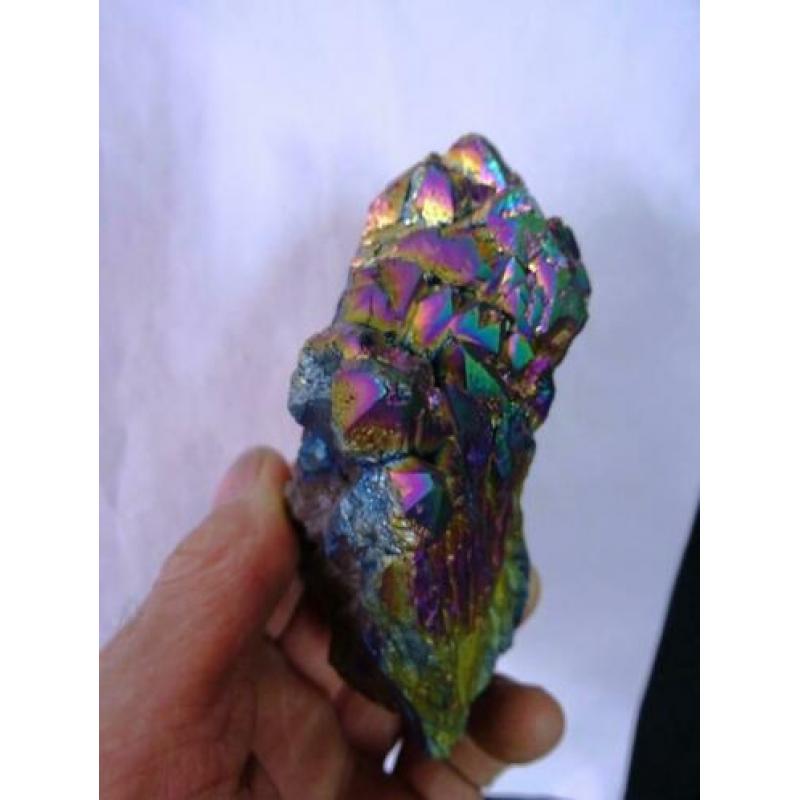 Titanium aura kwarts, bergkristal