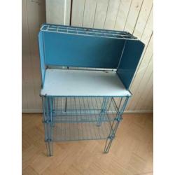 Campingkeuken, vintage campingset retro, kooktafeltjes