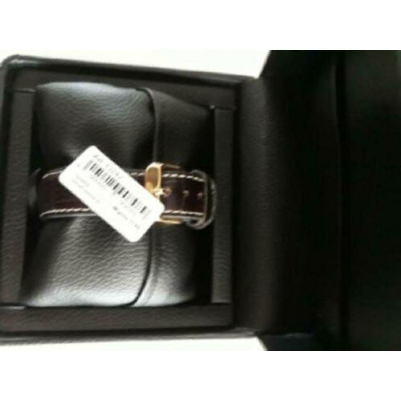 Dames horloge nooit gedragen met lerenbandje Nieuw!