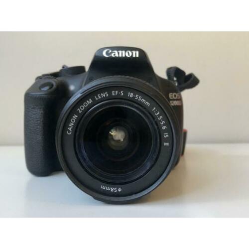 Canon 1200d met lens en toebehoren ZGAN