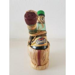 Miniatuur wijnflesjes Italiaans jaren 50-60 Chianti Giunti