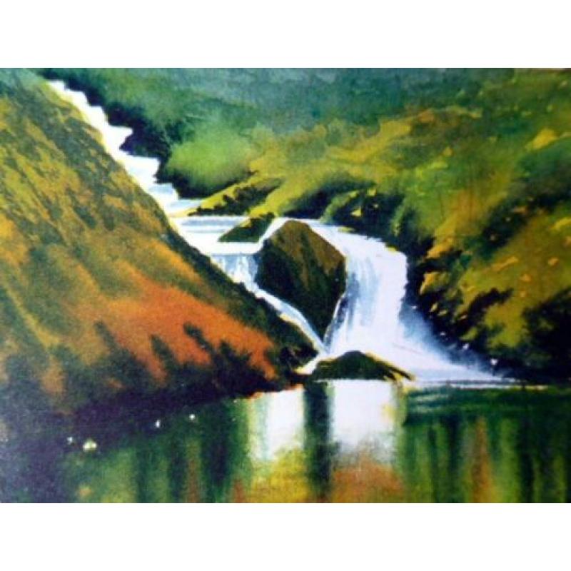 Aquarel - Waterpartijen in aquarel - nieuw