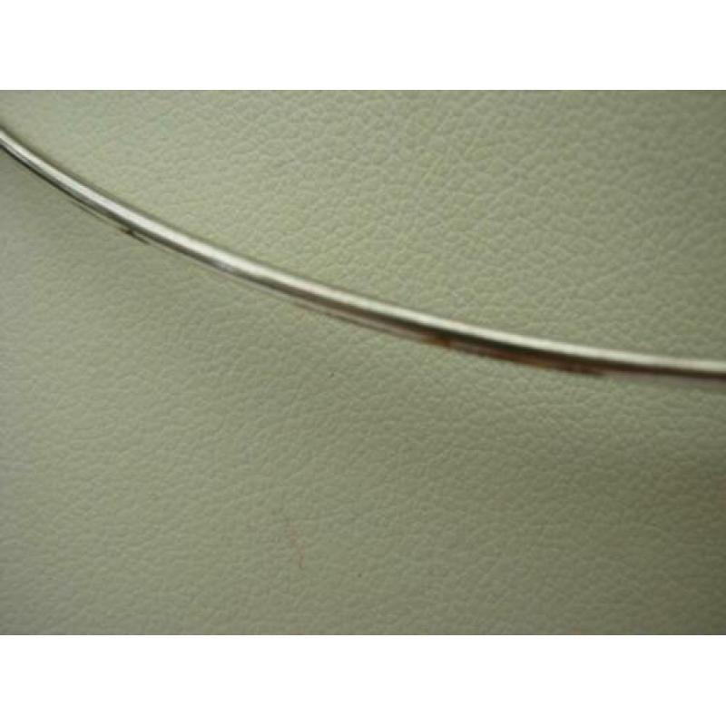 Zilveren Spang met Art-Deco Hanger.