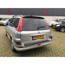 Peugeot 206 SW 1.1 X-line Airco Elek. Pakket 5drs APK NAP.