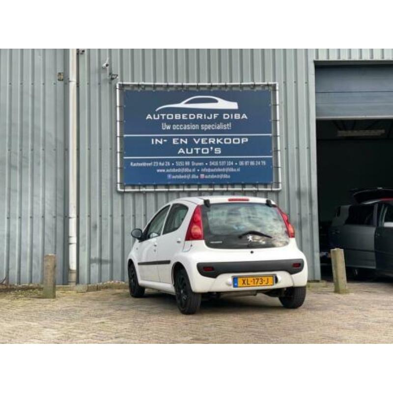 Peugeot 107 1.0-12V XR Wit 2008 Airco Elektr 5-drs APK NAP!