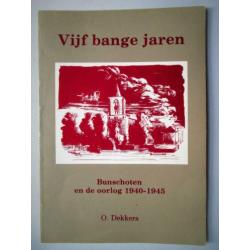 WO II~Vijf Bange Jaren~Bunschoten~Oud Schoolboek 2e Wereldoo