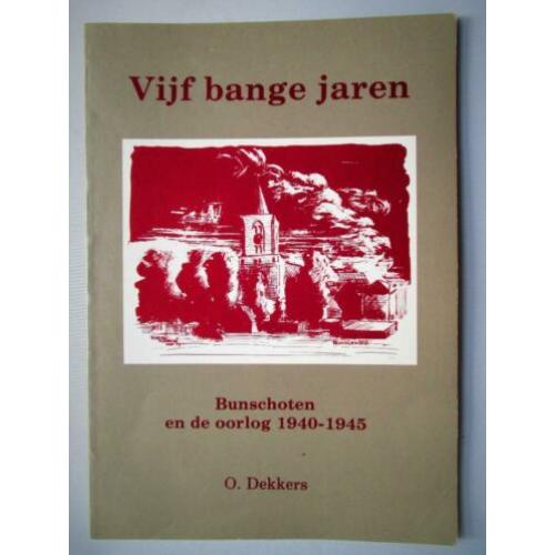 WO II~Vijf Bange Jaren~Bunschoten~Oud Schoolboek 2e Wereldoo