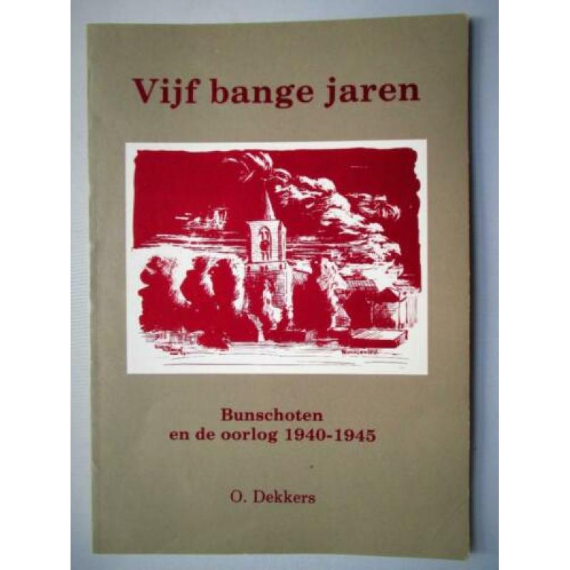 WO II~Vijf Bange Jaren~Bunschoten~Oud Schoolboek 2e Wereldoo