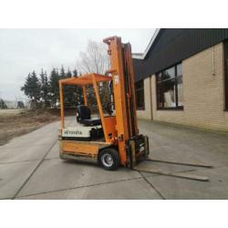 Toyota Heftruck electrisch 1,8 Ton hefhoogte 6 mtr. koopje!
