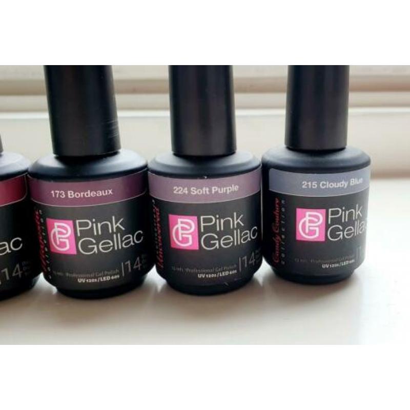 Verschillende mooie Pink Gellac kleurtjes! Zgan!