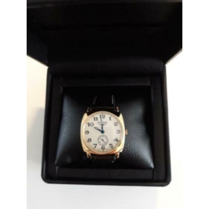 Dames horloge nooit gedragen met lerenbandje Nieuw!