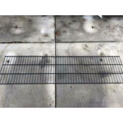 Dubbelstaafsmat 40m 6x5x6 Zwart RAL 9005 Hekwerk 63cm hoog
