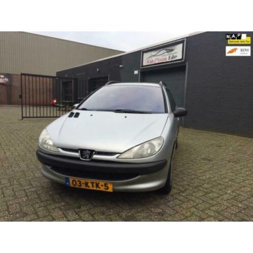 Peugeot 206 SW 1.1 X-line Airco Elek. Pakket 5drs APK NAP.