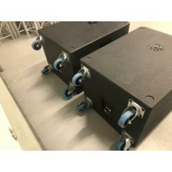 2 x JBL SRX 718 sub