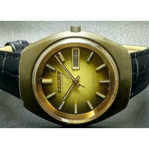 Citizen vintage Automaat/automatic/Automatisch herenhorloge!