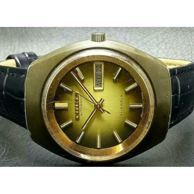 Citizen vintage Automaat/automatic/Automatisch herenhorloge!