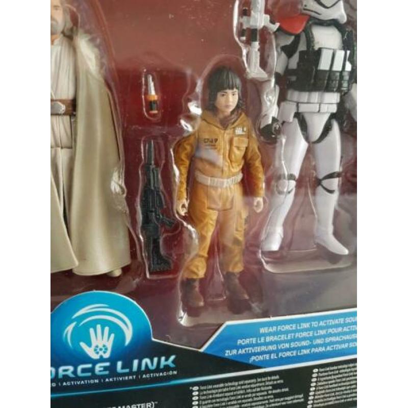 -20% Star Wars Force Link Luke, Rose, Stormtrooper, Rey