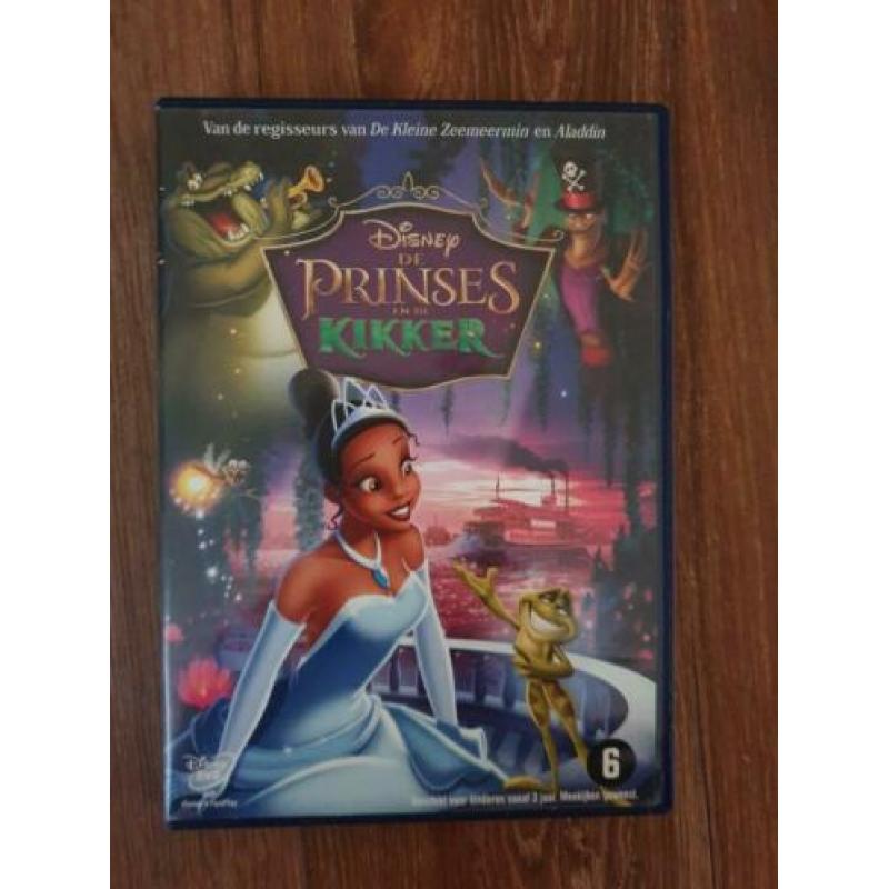 Disney dvd Prinses en de Kikker