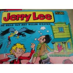 3 stripboeken Jerry Lee jaren 80